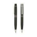 Bestes Business -Geschenk Elegante Promotion dicker Metall -Roller -Ball Stift Schwarzer Mattballpoint Pen